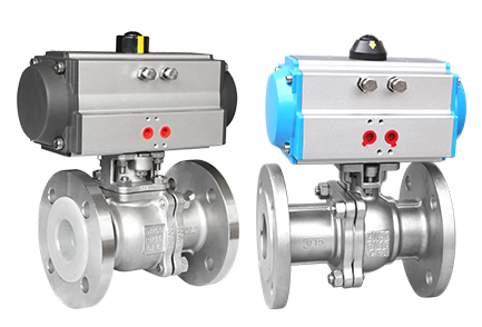 Pneumatic ball 
valve series
