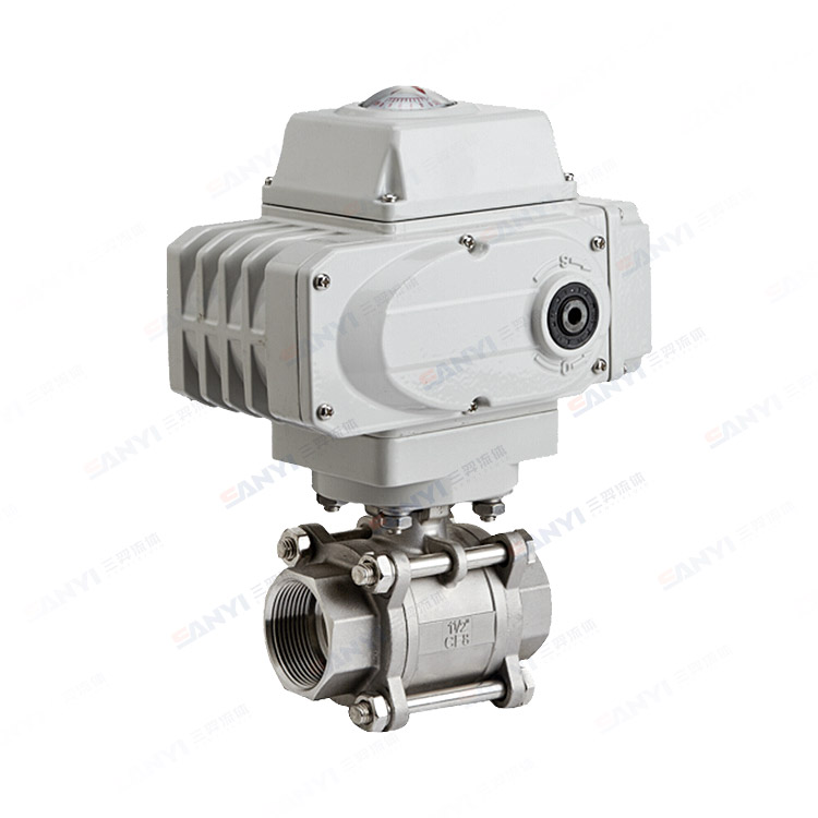 Q911F Electric threaded ball valve